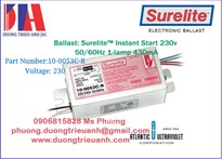 Ballast Surelite™ UV 10-0035C 240V 50/60Hz | Tăng phô bóng UV Surelite 230V 10-0035C | Ballast Surelite Việt Nam