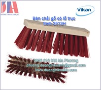 Bàn chải gỗ Vikan 2513H | Chổi đường phố có lỗ 320mm Vikan Item 2513H