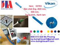 Bàn chải ống Vikan 53763 | Tube Brush, Ø20 mm, 500 mm, Medium, Blue Vikan 53763