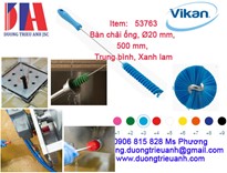 Bàn chải ống Vikan 53763 | Tube Brush, Ø20 mm, 500 mm, Medium, Blue Vikan 53763