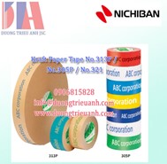 Băng keo giấy Kraft Nichiban No.313P / No.305P / No.321P | Nichiban Kraft Paper Tape No.313P / No.305P / No.321P
