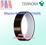 Băng keo màng Kapton® Teraoka No.654S #25, 6564 #25, 7601 #25, 653F #25, 650S #25