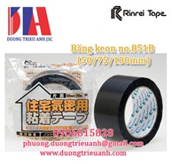 Băng keo một mặt PE Rinrei tape #851B (50/75/100mm) | Rinrei tape No.851B | Băng keo Rinrei PE/PET No.851B