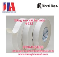 Băng keo vải hai mặt #935 (30mm×25m) Rinrei tape