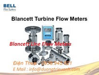 Blancett Line Flow Meters