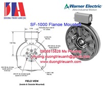 Bộ ly hợp Warner SF-1000 gắn mặt bích | Warner SF-1000 Flange Mounted