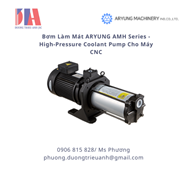 Bơm Làm Mát ARYUNG AMH Series - High-Pressure Coolant Pump Cho Máy CNC