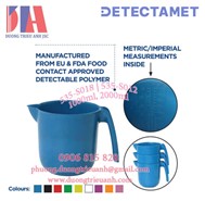 Ca nhựa Detectamet 535-S018 | 535-S012 1000ml, 2000ml đựng thực phẩm, có thể phát hiện kim loại