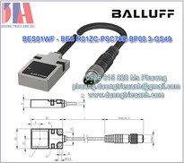 Cảm biến BES R01ZC-PSC70B-BP00.3-GS49  | Balluff BES01WF | Cam bien Viet nam BES01WF - BES R01ZC-PSC70B-BP00.3-GS49