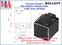 Cảm biến Balluff BES0216 BES Q40KFU-PAC20A-S04G | Balluff Việt Nam | Balluff chính hãng VN