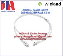 Cáp 78.999.4200.0 Wieland | Wieland MOD ZBH RJ45 1,0 M 