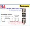 Cầu chì Bussmann KTK-R-8 | Bussmann KTK-R-20 | Bussmann KTK-R-15 | KTK-R-2⁄10 | KTK-R-9 Bussmann | Bussmann Việt Nam
