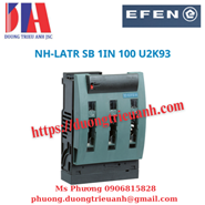 Cầu chì EFEN NH-LATR SB 1IN 100 U2K93