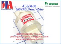 Cầu chì Littelfuse JLLS450, 450A, 600VAC/300VDC kho có sẵn tại DTA JSC