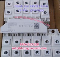 Chỉnh lưu Semikron SKKD 46/16 có sẵn giao ngay tại kho hcm