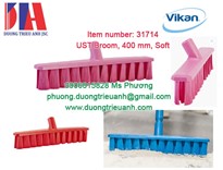 Chổi Vikan Item 31711 UST, 400mm, Mềm mại | Vikan Item  31713 UST Broom, 400 mm, Soft, Blue 