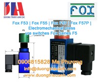 Công tắc Fox F5 | Fox F53 | Fox F55 | Fox F57 | Fox F57P | Electromechanical pressure switches Fox Series F5