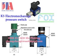 Công tắc áp suất FOX K57P - Fox K57 chính hãng