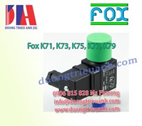 Công tắc áp suất Fox K71, K73, K75, K77, K79 | Fox K75 15>150bar | Fox K79 50>500bar 