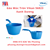 Gáo Múc Tròn Vikan 56823 Xanh Dương