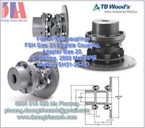 Khớp nối Form-Flex® (TB Wood's) FSH31-20-HD | Form-Flex® Viet Nam | Khop noi FSH31-20-SAE | FSH31-22-HD