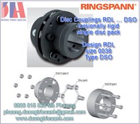 Khớp nối đĩa đơn Ringspann RDL 0038 DSO | Disc Couplings RDL 0038 DSO Ringspann