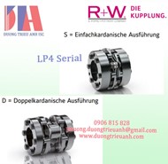 Ly hợp nhiều đĩa LP4D (350 - 50.000Nm) | R+W Kupplungen LP4/D/15000 