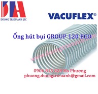 Ống hút bụi Vacuflex GROUP 120 ECO an toàn trong thực phẩm (d: 102mm - dày 6.3mm)
