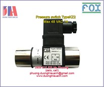Pressure switch Fox Type KZ23 | Fox TR40-2 |  Fox KZ25 |  Fox KZ27 | Fox  KZ20 chính hãng Italy tại Việt Nam  