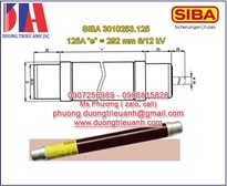 SIBA 3010253.125 125A “e” = 292 mm 6/12 kV | Cầu chì SIBA 125A chính hãng Đức ( Germany)