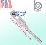 Thước đo đường kính Beinera  6003-PLASTIC   Ø15 - 115mm | Thước đo 6003-Inch Ø0.6" - 4.5" Ba-metrologie
