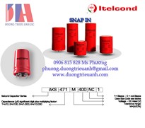 Tụ điện ITELCOND AKS102M400PG1 có sẵn - giao ngay