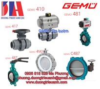 Van Gemu | Van bướm Gemu | Van điện từ Gemu | Van điều khiển Gemu | Gemu Việt Nam