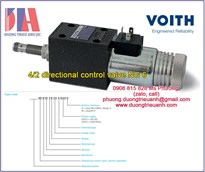 Van Voith | 4/2, 4/3 Directional control valve, NG 4 ISO 4401 | Valve Voith Viet Nam | Van Voith chính hãng