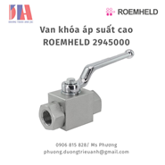 Van khóa áp suất cao ROEMHELD 2945000
