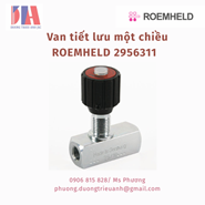Van tiết lưu một chiều ROEMHELD 2956311