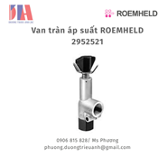 Van tràn áp suất ROEMHELD 2952521