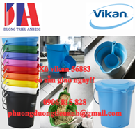 Vikan 56883 Bucket, 6 Litre, Blue