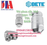 Vòi phun khô Bete TD 7-49 | Béc phun khí khô Bete TD 6-88 | Bete Việt Nam