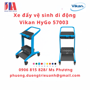 Xe đẩy vệ sinh di động Vikan HyGo 57003