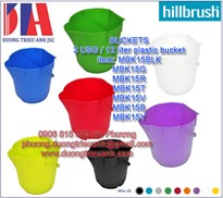 Xô nhựa 12lít MBK15 Hillbrush |Buckets Hillbrush 12 liter | Hillbrush xô nhựa MBK15R | MBK15V | Xô HillbrushMBK15Y 